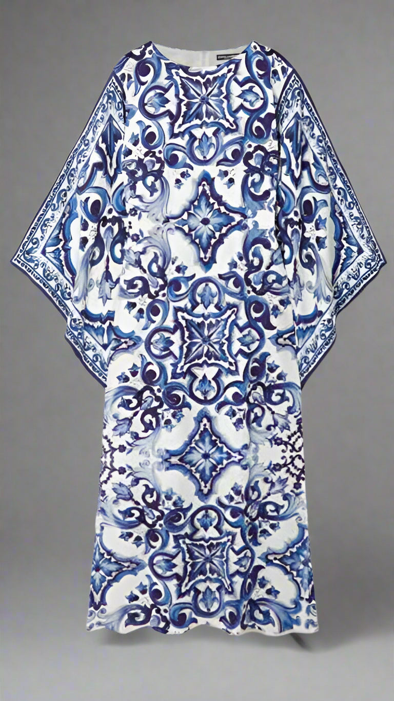 Heidi - mosaic print kaftan