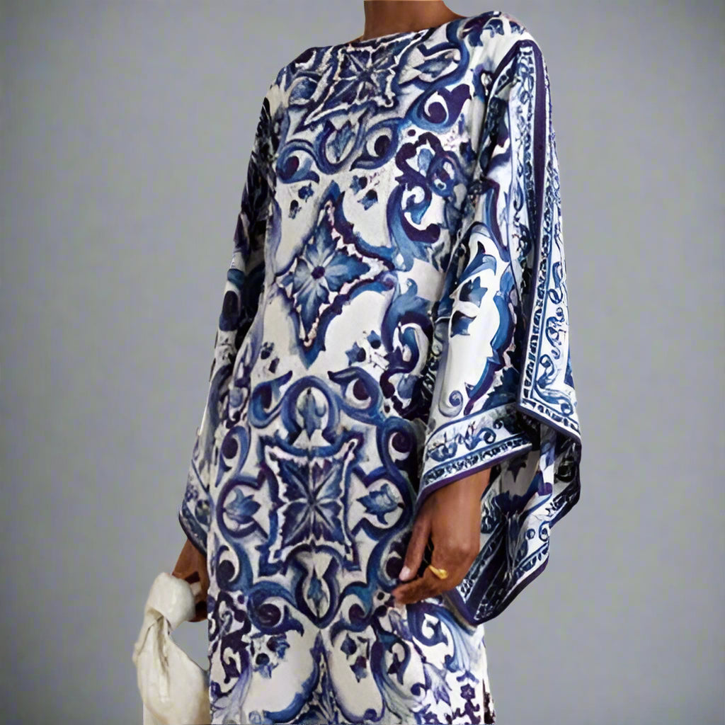Heidi - mosaic print kaftan