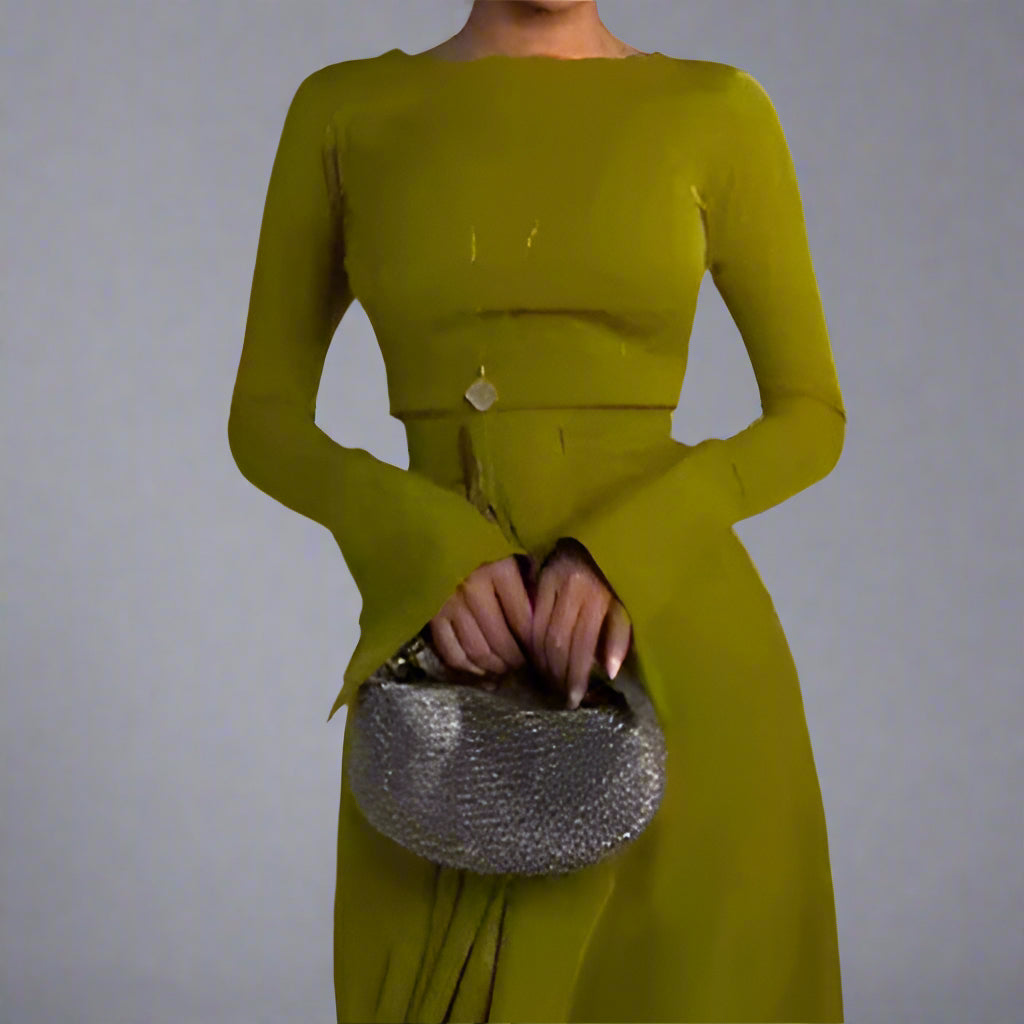 Layla - silky wrap dress