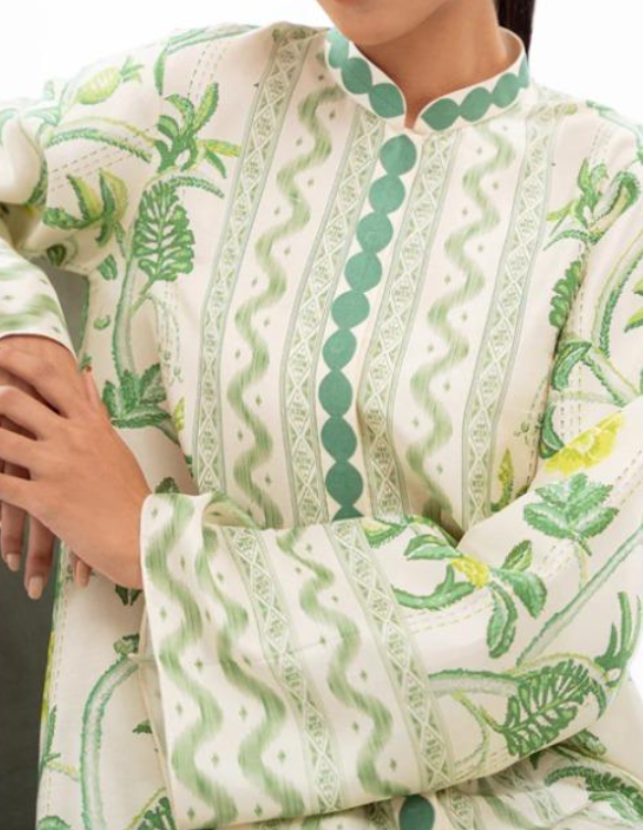 Nina - ikat green coord