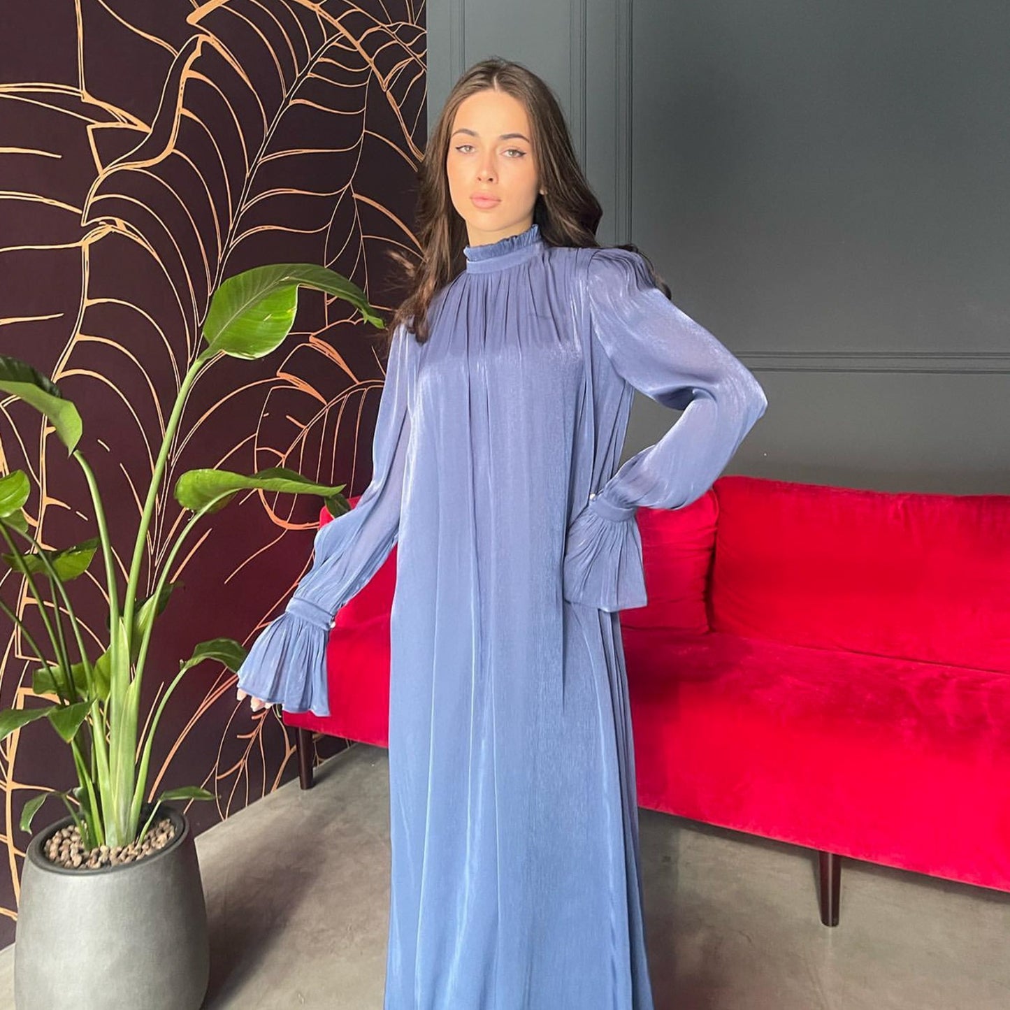 Sim - shimmer dress