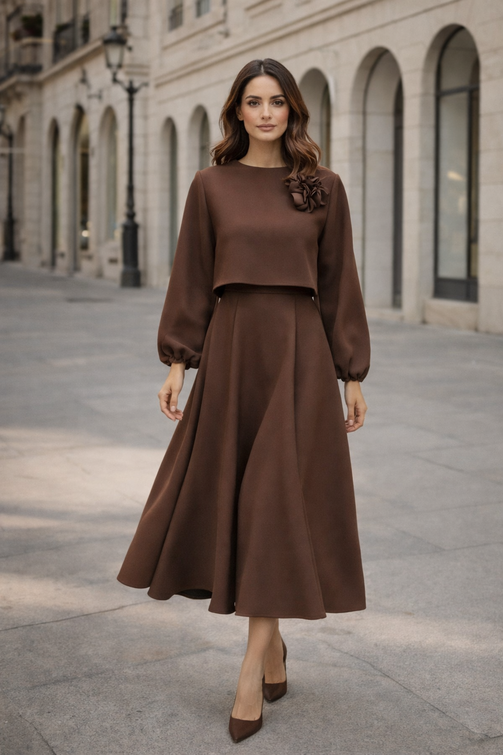 Deena - skirt co-ord