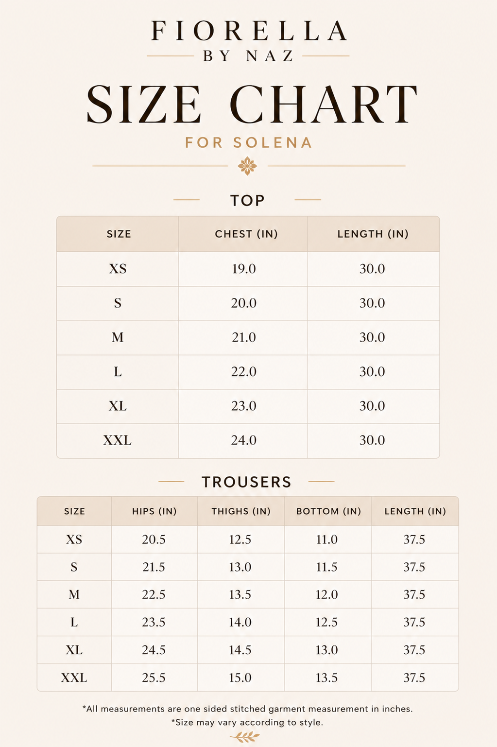 Solena - trouser coord set