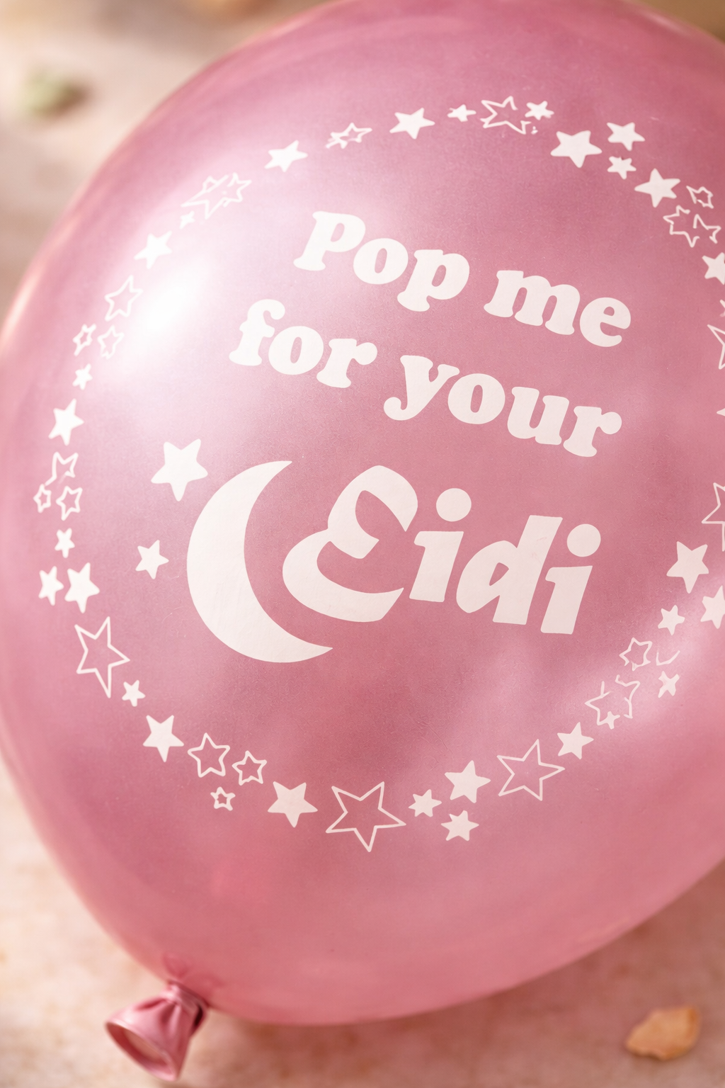 Pop me for your Eidi - balloons
