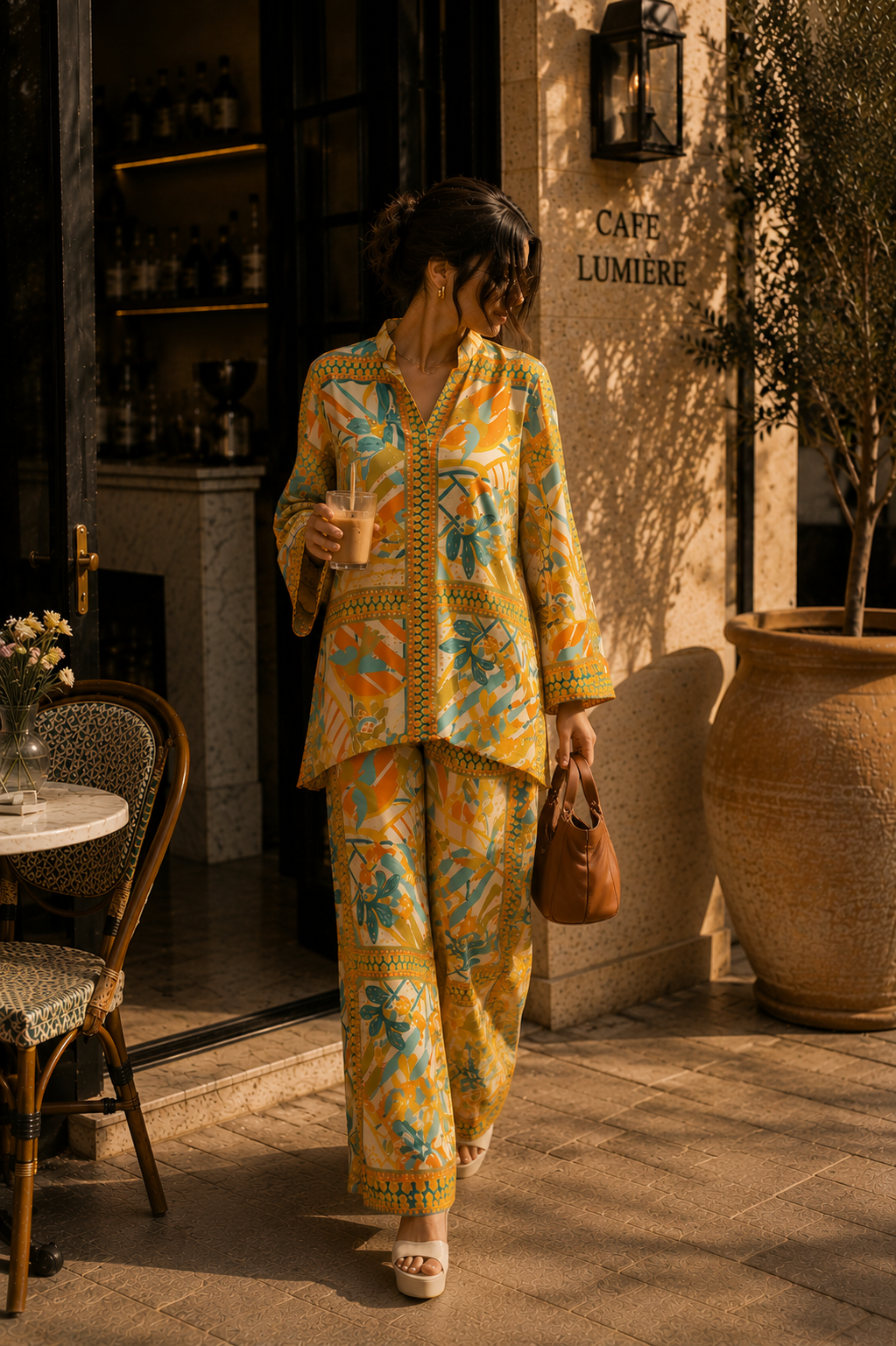 Solena - trouser coord set