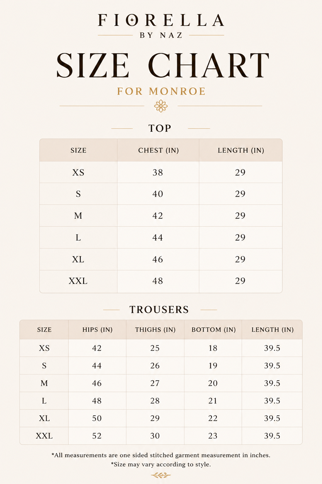 Monroe - trouser coord set