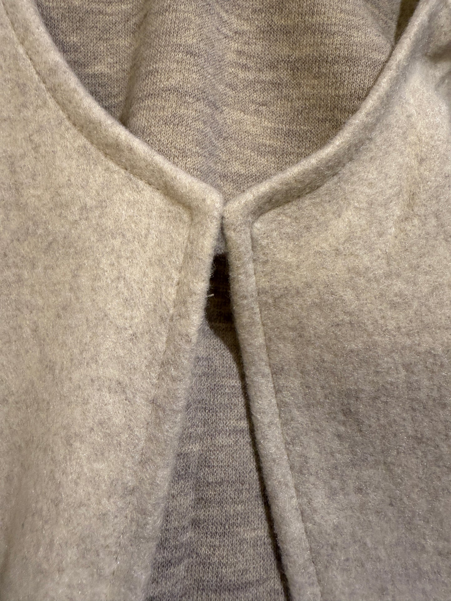 Beatrice - stone woolen cape