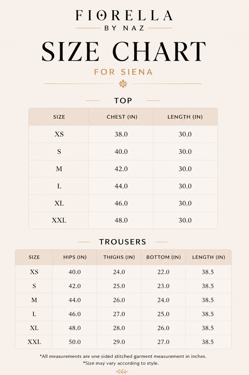 Siena - trouser coord set