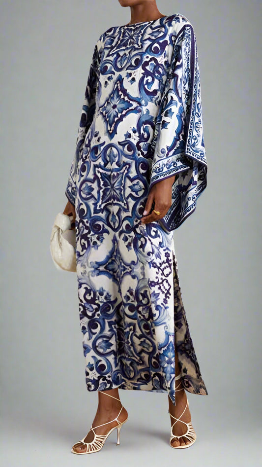 Heidi - mosaic print dress