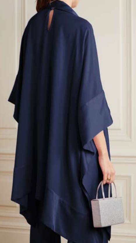 Tanya - navy hankerchief coord