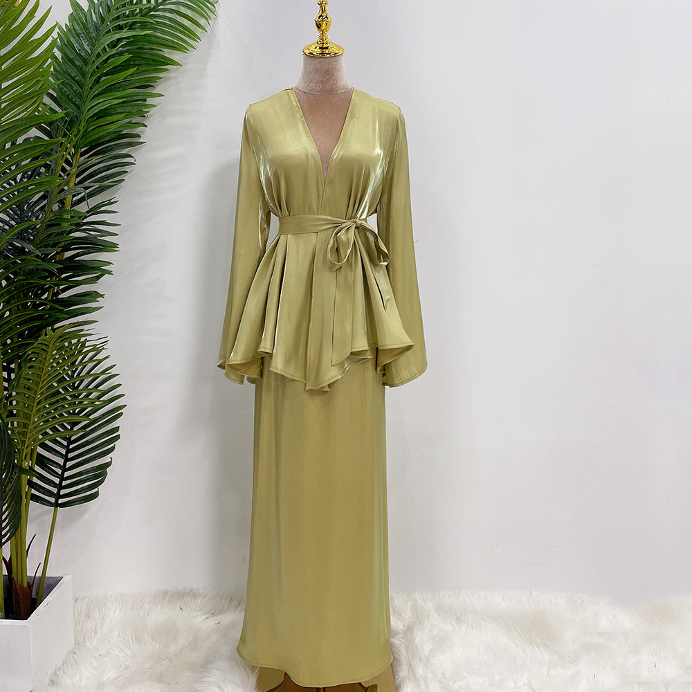 Sabrina - shimmer skirt coord