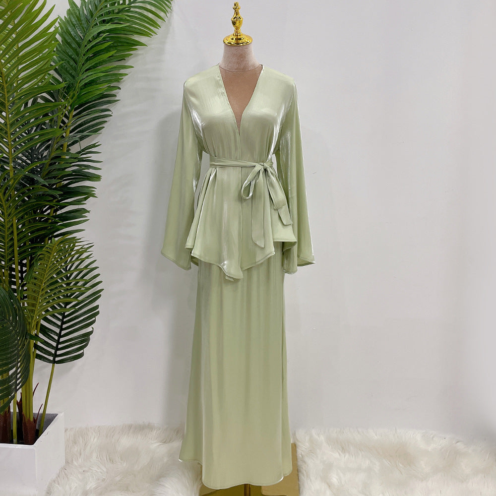 Sabrina - shimmer skirt coord