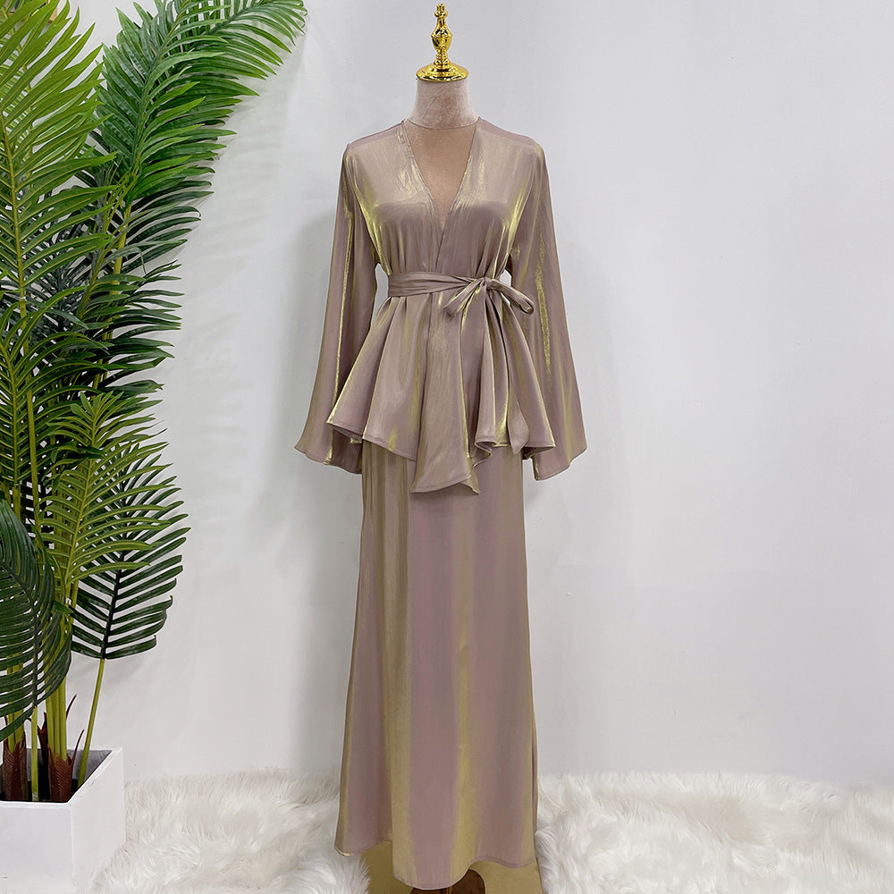 Sabrina - shimmer skirt coord